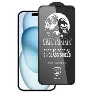 For iPhone 16 Plus / 15 Plus WK WTP-096 Jungle Series Kinkong 6D Curved HD Tempered Glass Film