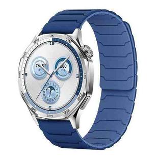 22mm xDfind Magnetic Silicone Watch Band(Navy Blue)