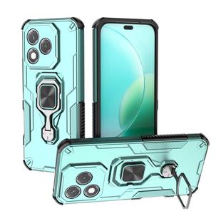 For Honor 400 Lite Global Metal Kickstand TPU Hybrid PC Phone Case(Green)