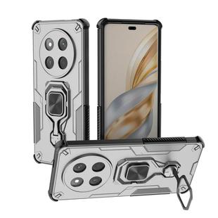For Honor X60 Pro 5G Metal Kickstand TPU Hybrid PC Phone Case(Grey)