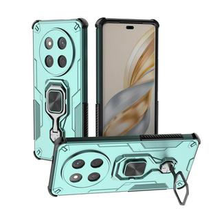 For Honor X60 Pro 5G Metal Kickstand TPU Hybrid PC Phone Case(Green)
