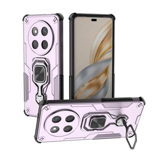 For Honor X60 Pro 5G Metal Kickstand TPU Hybrid PC Phone Case(Purple)