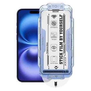 For iPhone 16 Plus / 15 Plus WK WTP-115 Easy Install 6D Curved Ultra-Fine Edge HD Tempered Glass Film