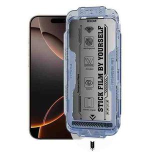 For iPhone 16 Pro Max WK WTP-116 Easy Install 6D Curved Ultra-Fine Edge Privacy Tempered Glass Film