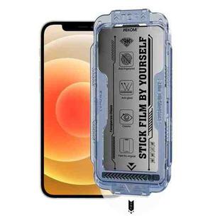 For iPhone 12 / 12 Pro WK WTP-116 Easy Install 6D Curved Ultra-Fine Edge Privacy Tempered Glass Film