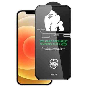 For iPhone 12 / 12 Pro WK WTP-126 Vacha Series KinKong Light-Filtering Ultra- Clear Tempered Glass Film