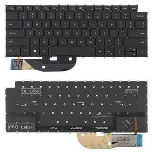 US Version Backlit Laptop Keyboard for Dell XPS 15 9510 9520 9700 9500 Precision 5560 5760 5750 5550 XPS 17 9700 9720 P91F P92F(Black)