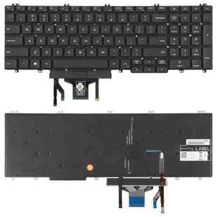 US Version Backlit Laptop Keyboard with Pointing for Dell Latitude 5500 5501 5511 5510 3500 3501 0MMH7V(Black)
