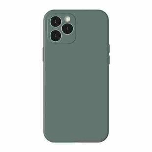 For iPhone 12 Pro Max Baseus WIAPIPH67N-YT6A Liquid Silicone Shockproof Protective Case(Green)
