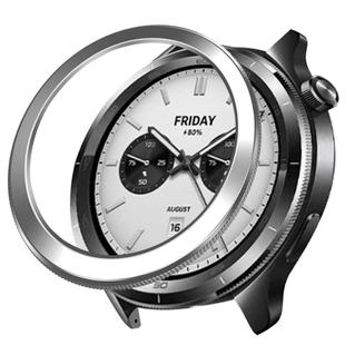 For Xiaomi Watch S4 / Watch S3 Simple Smart Watch PC Bezel Ring Frame(Silver)