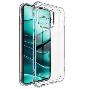 For OnePlus 13T imak Shockproof Airbag TPU Phone Case(Transparent)