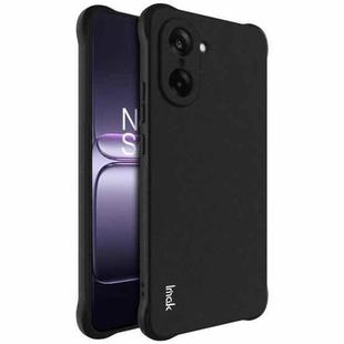 For OnePlus Ace 5 Racing imak Shockproof Airbag TPU Phone Case(Matte Black)