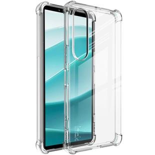 For Sony Xperia 1 VII imak Shockproof Airbag TPU Phone Case(Transparent)