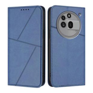 For Nothing Phone 3a Pro Strong Magnetic Frosted Flip Leather Phone Case(Royal Blue)