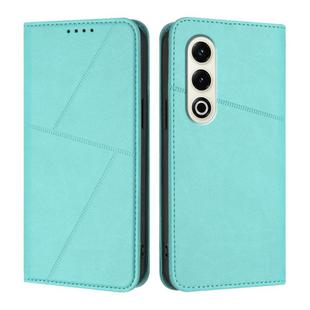 For Itel S25 Strong Magnetic Frosted Flip Leather Phone Case(Light Blue)