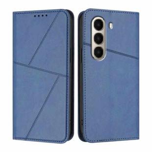 For itel A95 Strong Magnetic Frosted Flip Leather Phone Case(Royal Blue)