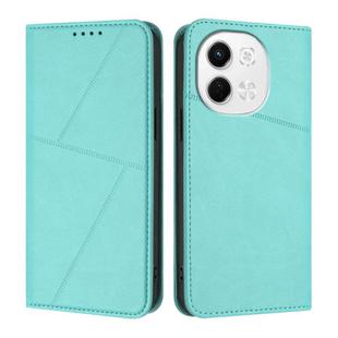 For Tecno Pova 6 Neo 5G / Spark 30 5G Strong Magnetic Frosted Flip Leather Phone Case(Light Blue)