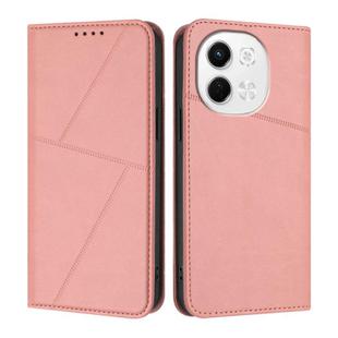 For Tecno Pova 6 Neo 5G / Spark 30 5G Strong Magnetic Frosted Flip Leather Phone Case(Pink)