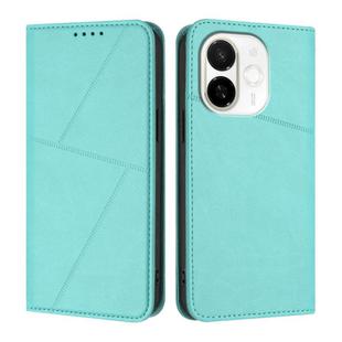 For Tecno Spark 30C 5G / Pop 9 5G Strong Magnetic Frosted Flip Leather Phone Case(Light Blue)