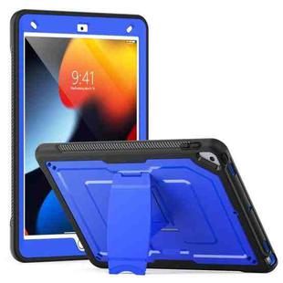 For iPad 10.2 2021 / 2020 / 10.5 2019 Honeycomb Stand TPE Hydric PC Tablet Case(Blue)