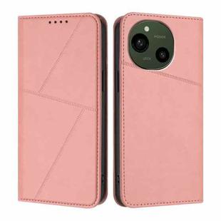 For Sharp Aquos R10 Strong Magnetic Frosted Flip Leather Phone Case(Pink)