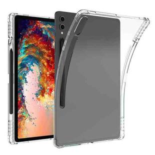 For Samsung Galaxy Tab S8+ / S7+ / S7 FE Highly Transparent TPU Full Thicken Corners Shockproof Protective Case with Pen Slot(Transparent)