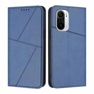 For Xiaomi Poco F3 / Redmi K40 Strong Magnetic Frosted Flip Leather Phone Case(Royal Blue)