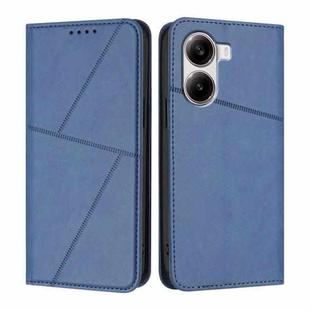 For Xiaomi Poco X7 Pro Strong Magnetic Frosted Flip Leather Phone Case(Royal Blue)