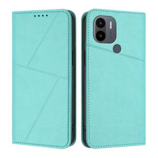 For Redmi A1+ / A2+ Strong Magnetic Frosted Flip Leather Phone Case(Light Blue)