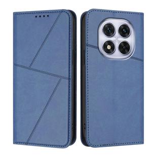 For Redmi Note 14 Pro 4G Strong Magnetic Frosted Flip Leather Phone Case(Royal Blue)