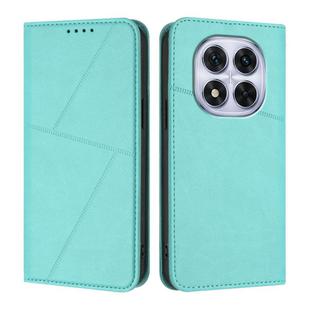 For Redmi Note 14 Pro 4G Strong Magnetic Frosted Flip Leather Phone Case(Light Blue)