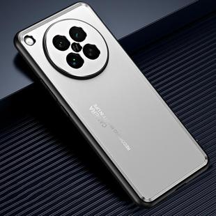 For OPPO Find X8s Frosted Metal Phone Case(Silver)