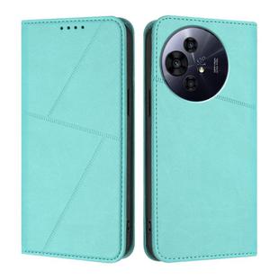 For TCL 50 Pro NxtPaper Strong Magnetic Frosted Flip Leather Phone Case(Light Blue)