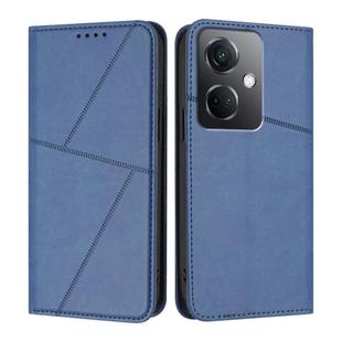 For OPPO K11 Strong Magnetic Frosted Flip Leather Phone Case(Royal Blue)
