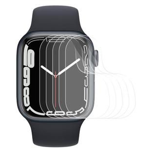 For Apple Watch Series 9 / 8 / 7 41mm 5pcs xDfind Soft Hydrogel Film Full Cover Front Protector
