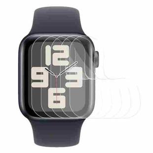 For Apple Watch Series 6&SE&5&4 44mm 5pcs xDfind Soft Hydrogel Film Full Cover Front Protector