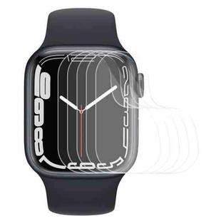For Apple Watch Series 9 / 8 / 7 45mm 5pcs xDfind Soft Hydrogel Film Full Cover Front Protector