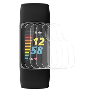 For Fitbit Charge 5 5pcs xDfind Soft Hydrogel Film Full Cover Front Protector