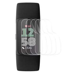 For Fitbit Charge 6 5pcs xDfind Soft Hydrogel Film Full Cover Front Protector