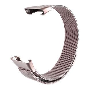 For Xiaomi Mi Band 7 Pro xDfind Magnetic Milanese Steel Watch Band(Rose Pink)