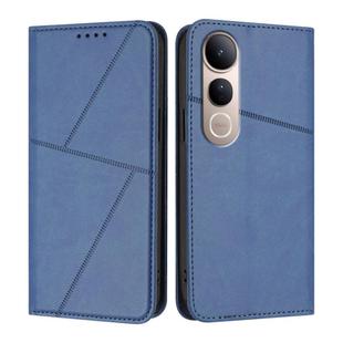 For vivo V50 Lite 4G / 5G Strong Magnetic Frosted Flip Leather Phone Case(Royal Blue)