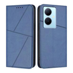 For vivo Y78 / Y78+ / V29 Lite Strong Magnetic Frosted Flip Leather Phone Case(Royal Blue)