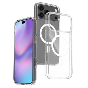 For iPhone 17 Pro Max Scratchproof PC Hybrid TPU Magsafe Phone Case(Transparent)