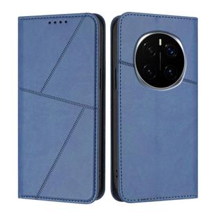 For Honor Magic7 Pro Strong Magnetic Frosted Flip Leather Phone Case(Royal Blue)