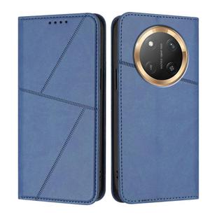 For Honor X60 Pro / Magic7 Lite / X9c Global Strong Magnetic Frosted Flip Leather Phone Case(Royal Blue)