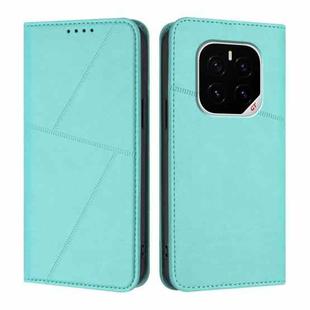 For Honor GT Pro Strong Magnetic Frosted Flip Leather Phone Case(Light Blue)