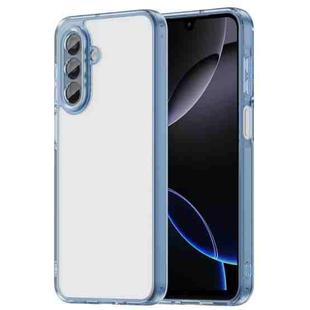 For Samsung Galaxy A17 5G PC Hybrid TPU Airbag Shockproof Phone Case(Transparent Blue)