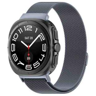 For Samsung Galaxy Watch Ultra 47mm xDfind Milan Magnetic Stainless Steel Watch Band(Space Grey)