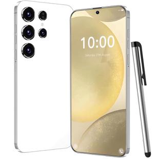 S24 Ultra / ZKU213, 2GB+16GB, 6.56 inch Android 8.1 MTK6580A Quad Core, Network: 3G, Dual SIM, Plug:US Plug(White)