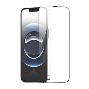 For iPhone 16e DUX DUCIS Roga Series 2.5D HD Fully Transparent Tempered Screen Protector with Dust Removal Quick-Attach Box